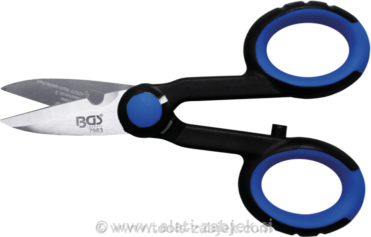Stainless steel scissors 145 mm BGS TECHNIC