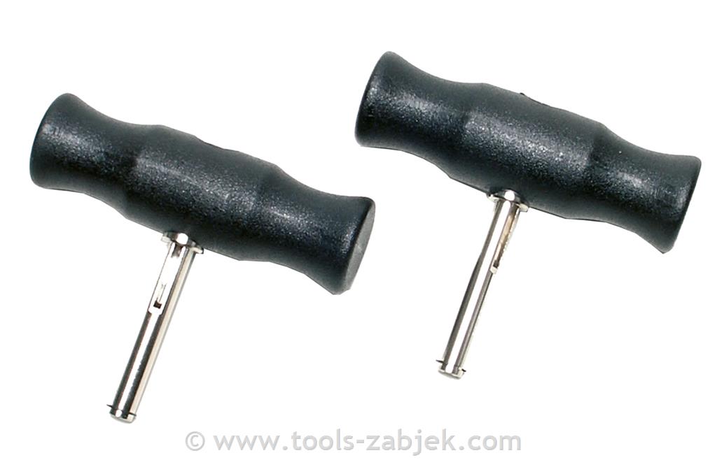 Pull handles for windscreen cutting wire BGS TECHNIC