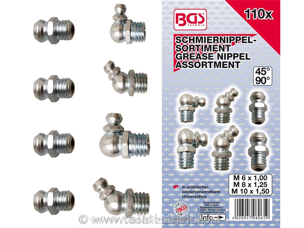 Grease nipple set BGS TECHNIC