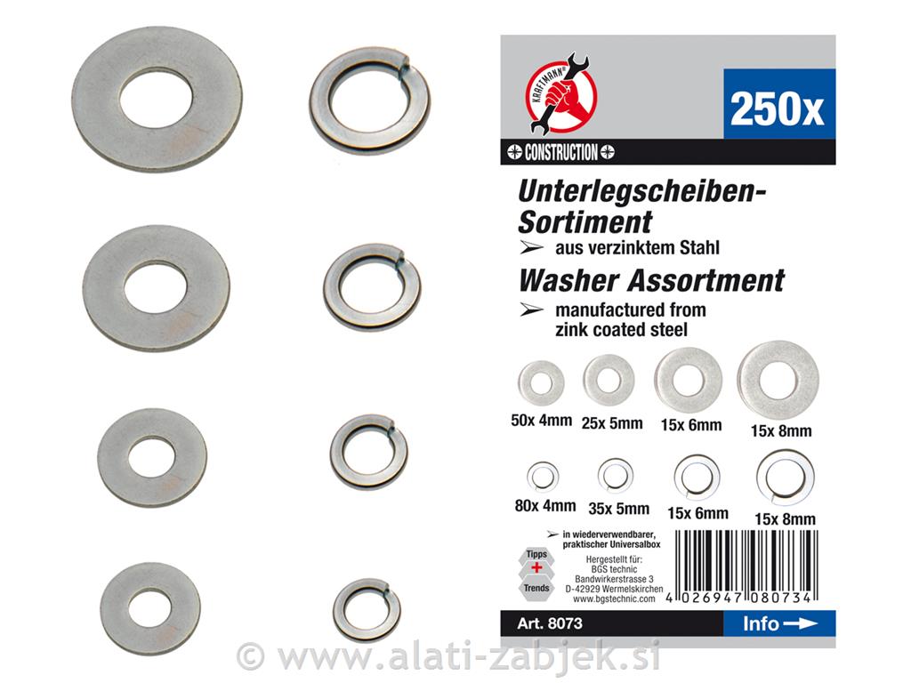Set of different washers BGS TECHNIC