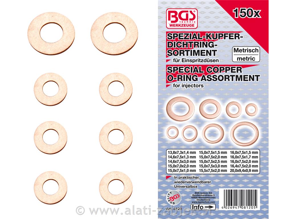Washers for injectors BGS TECHNIC