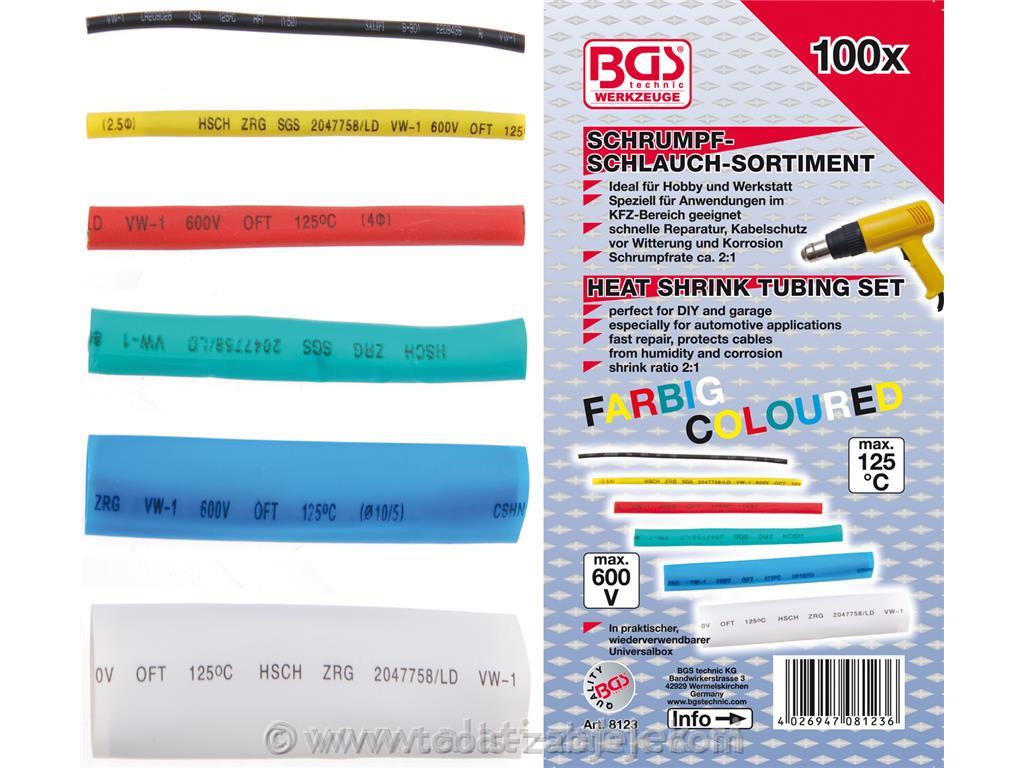 Shrink tube set BGS TECHNIC