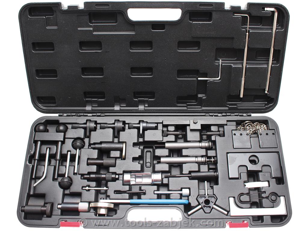 Engine timing tool set for VAG BGS TECHNIC