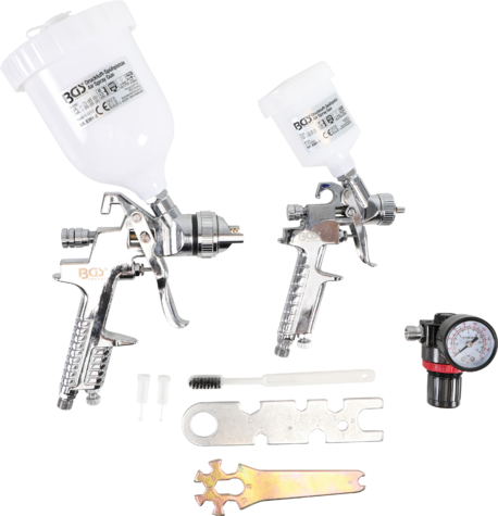 Air paint spray gun set BGS TECHNIC