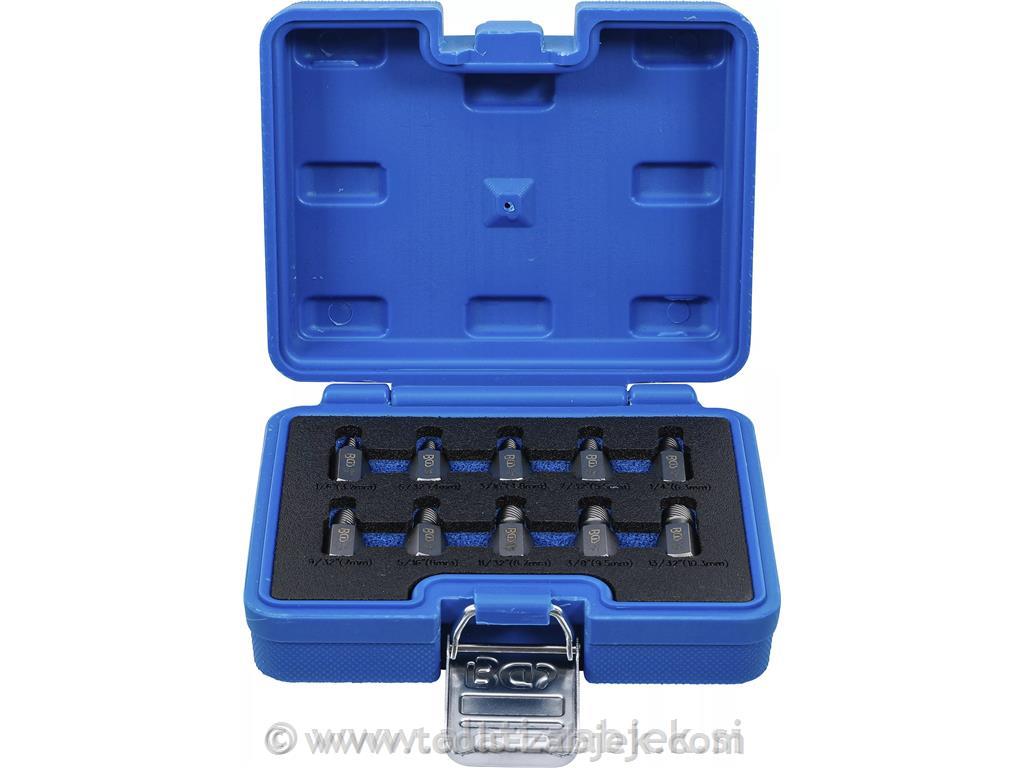 10-piece screw extractor set BGS TECHNIC