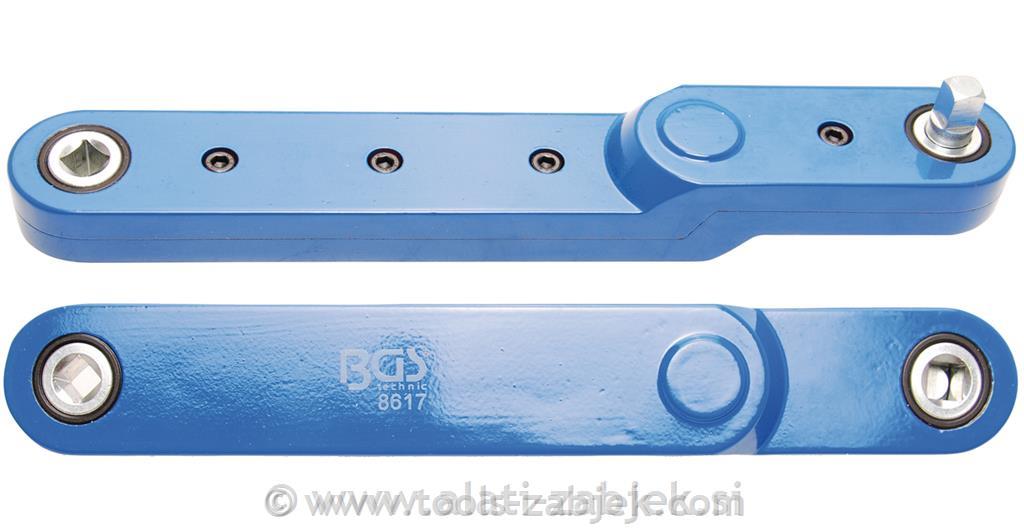 3/8" special extension bar for hard-to-reach screws BGS TECHNIC
