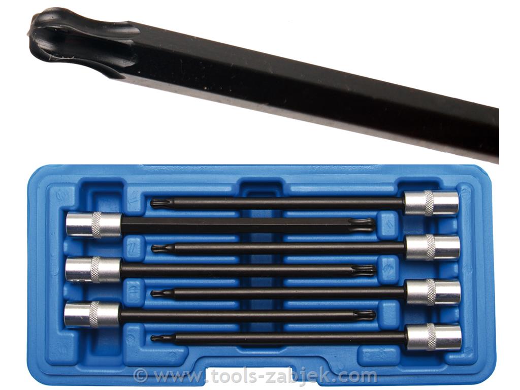 Socket set T10-T40 1/4" BGS TECHNIC