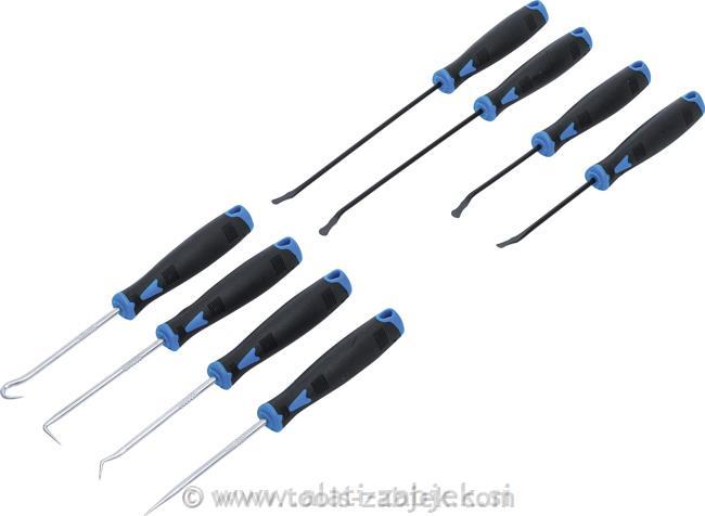 8-piece hook and needle set BGS TECHNIC
