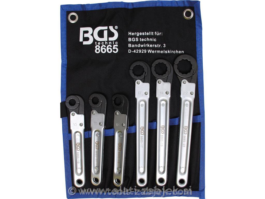 Ratchet wrench set 10-22 mm BGS TECHNIC