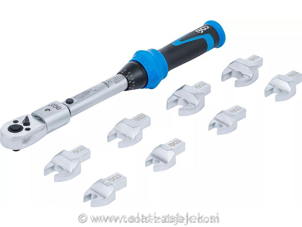 Torque wrench set 1/4", 6 - 30 Nm BGS TECHNIC