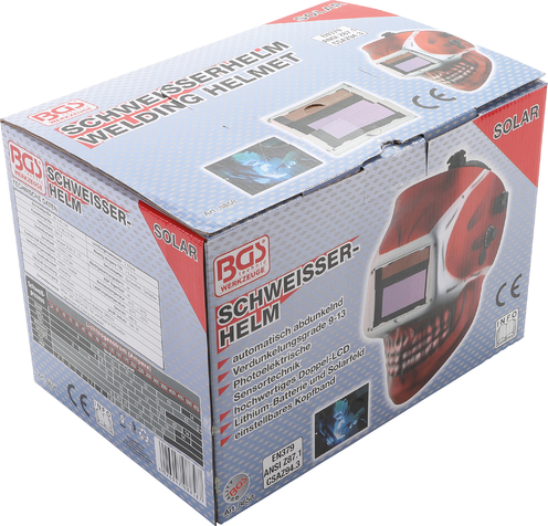 Welding helmet with auto darkening BGS TECHNIC