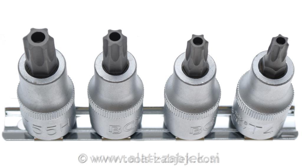 Socket set 1/2" T40-T55 BGS TECHNIC