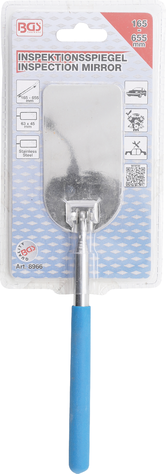 Inspection mirror 63 x 45 mm BGS TECHNIC
