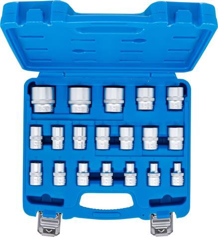 Socket wrench set 8-32 mm 1/2" BGS TECHNIC