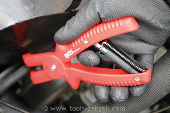 Hose clamp pliers with locking mechanism BGS TECHNIC