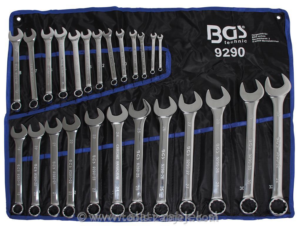25-piece set of combination spanner 6 -32 mm BGS TECHNIC