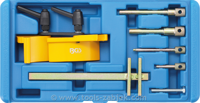 Engine timing tool set for Renault, Opel, Volvo, Mitsubishi, Chrysler BGS BGS TECHNIC