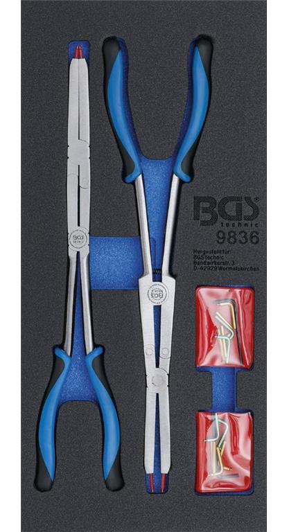 Double joint circlip pliers set 345 mm BGS TECHNIC