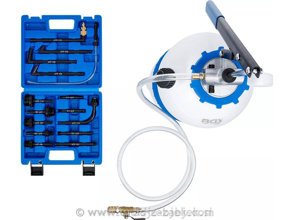 Transmission oil manual filling device with adapters BGS TECHNIC
