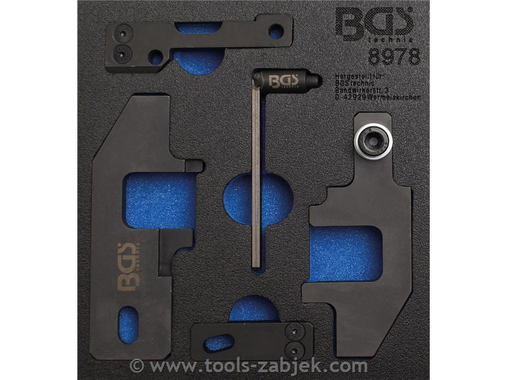 Engine timing tool set for PSA 1.0, 1.2VTi 