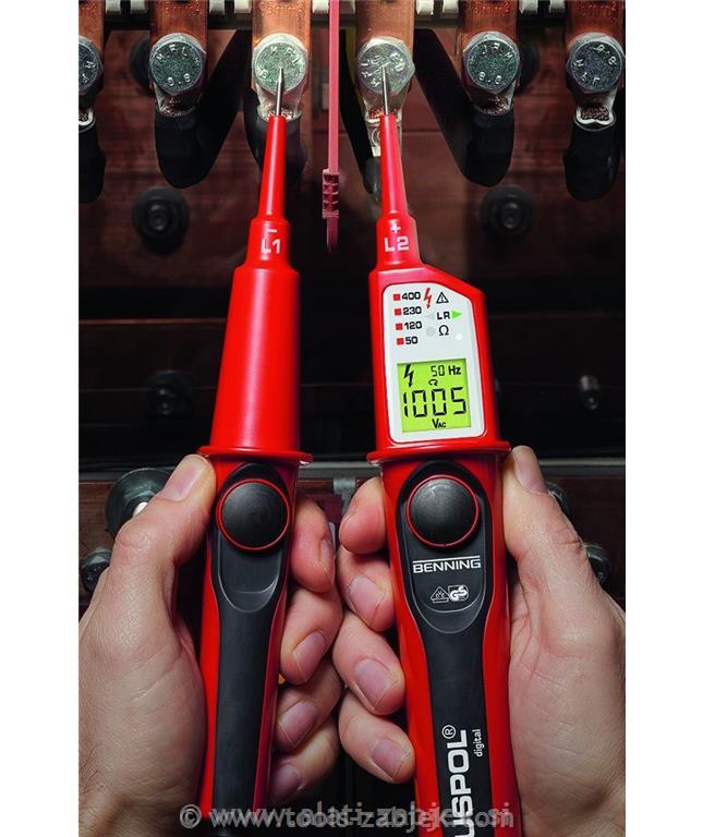 DUSPOL digital voltage tester 1000V BENNING