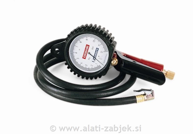 Pressure gauge EURODAINU 0 - 11 bar Schrader 