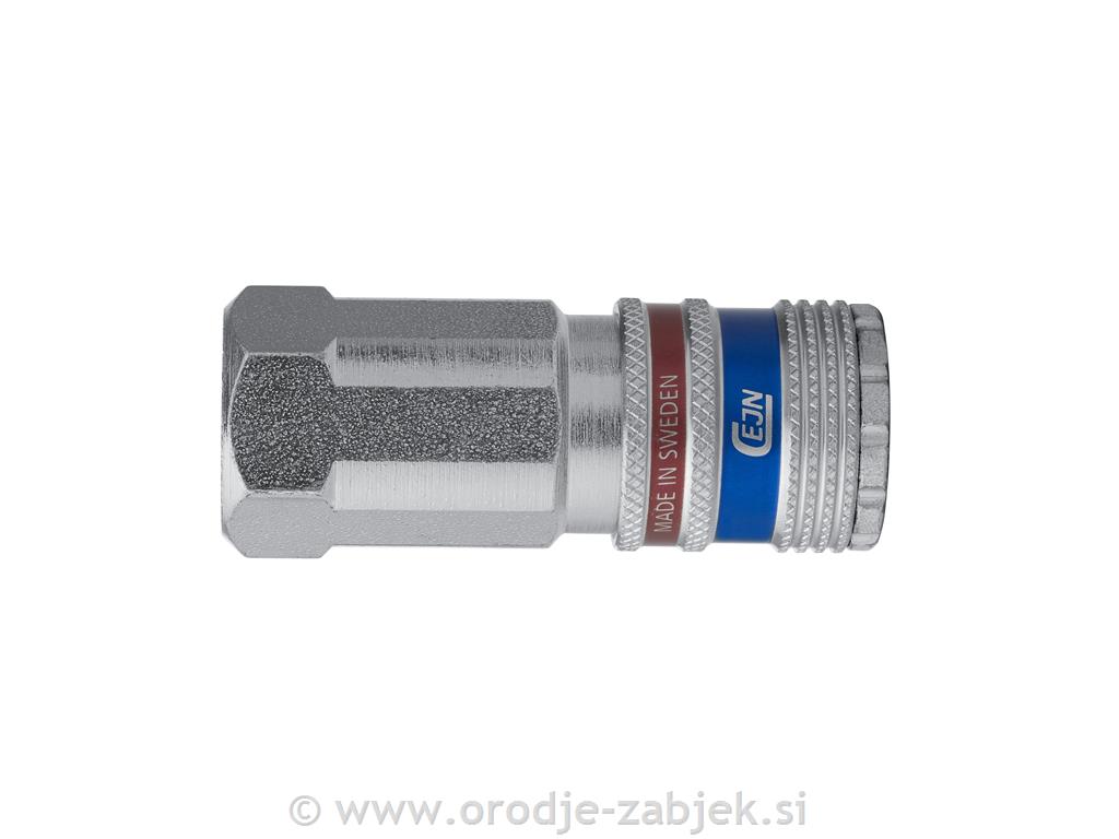 Quick coupling DN 7,2 with internal thread eSafe 