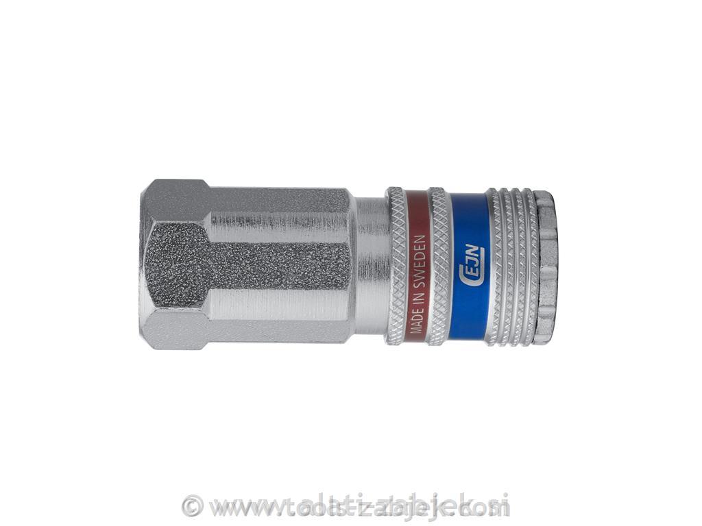 Quick coupling DN 7,2 with internal thread eSafe 