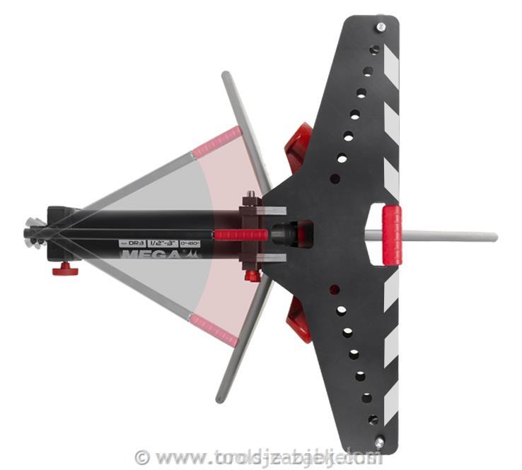 Hydraulic tube bender 3" MEGA