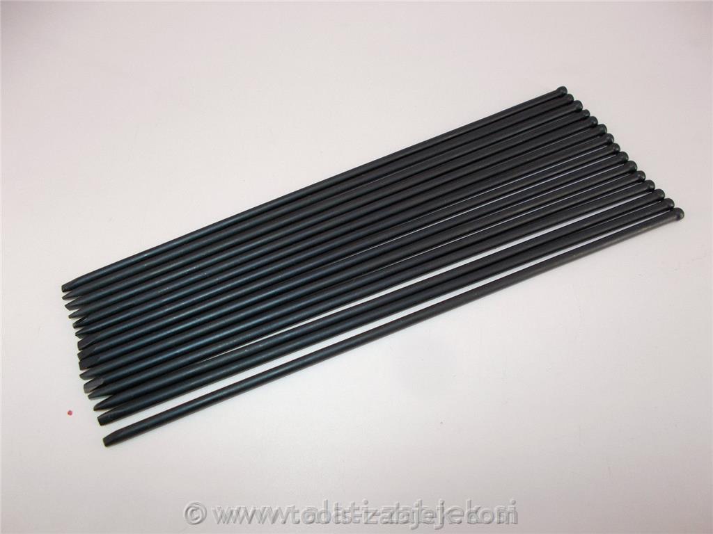 19-piece needle set for needle scaler 3x 180mm SERENCO