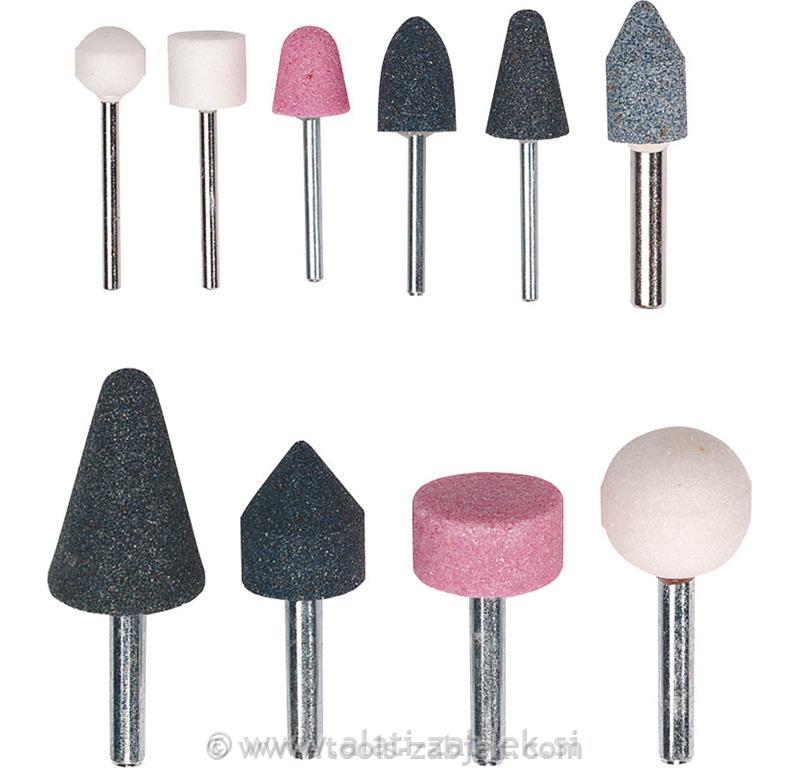 10-piece grinding stone set FERVI