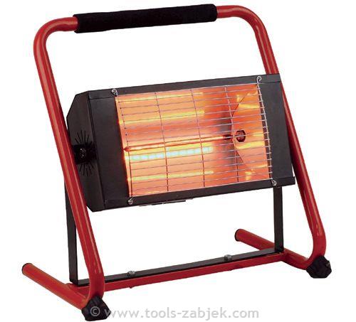 Infrared heater with stand 1,3 kW 
