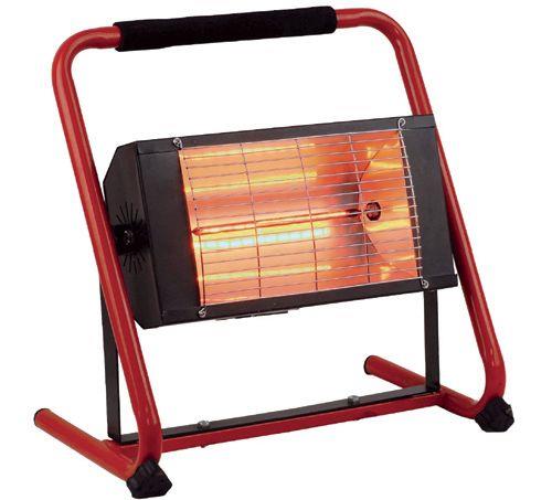 Infrared heater with stand 1,3 kW 