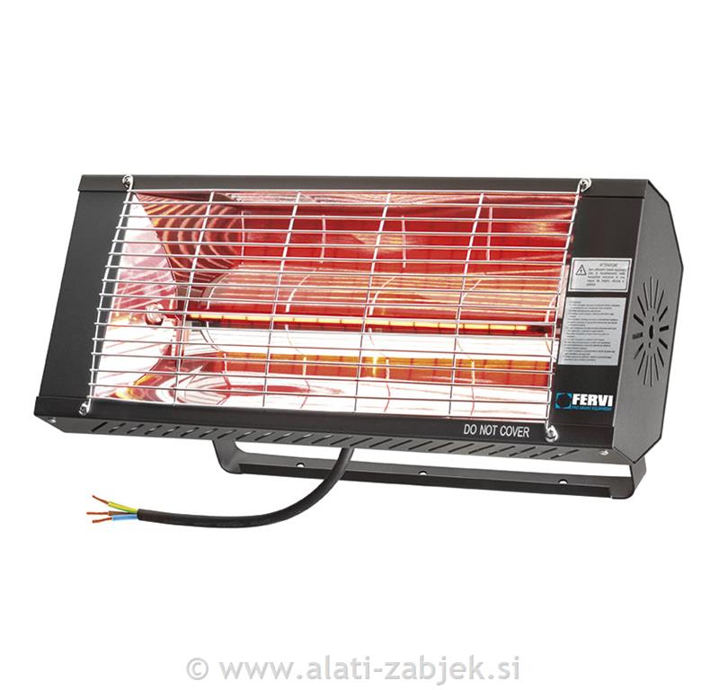Infrared heater with wall bracket 2kW FERVI