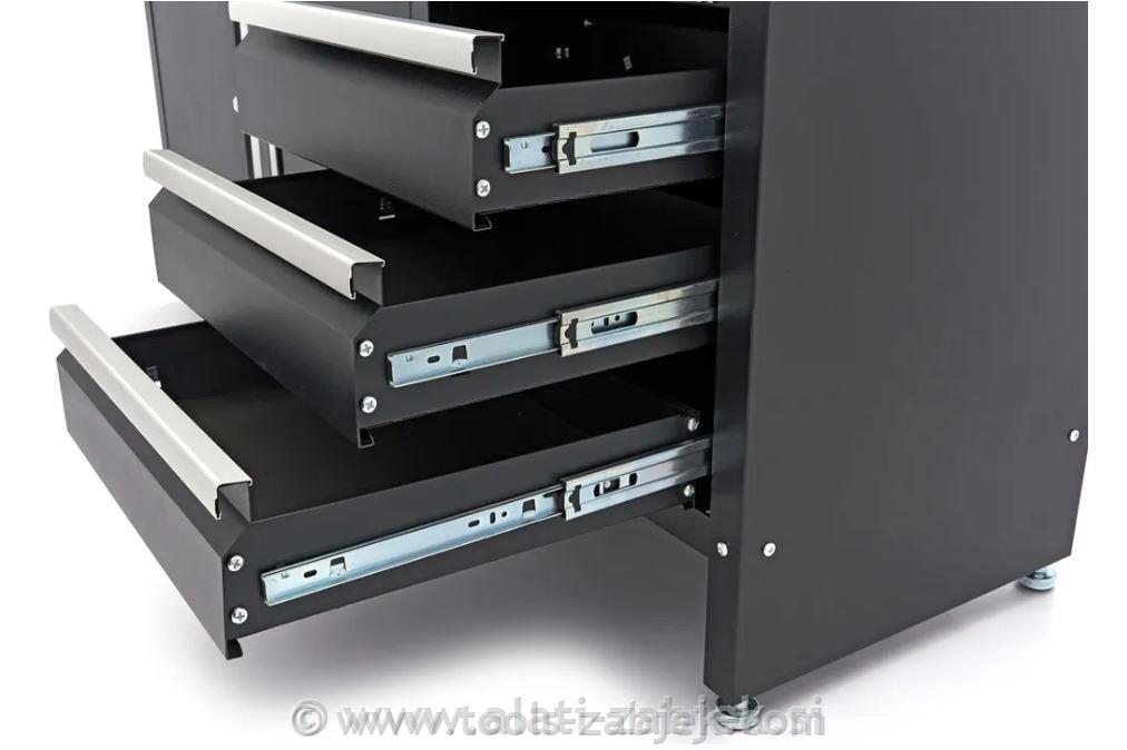 Workbench 171 cm with doors and drawers HB