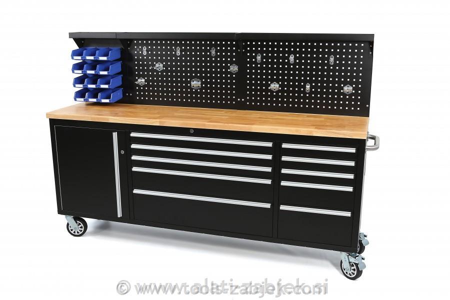 Tool trolley with back wall 215 cm HB