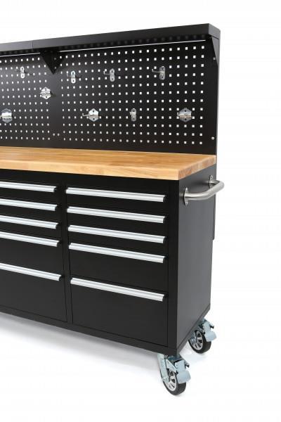 Tool trolley with back wall 215 cm HB