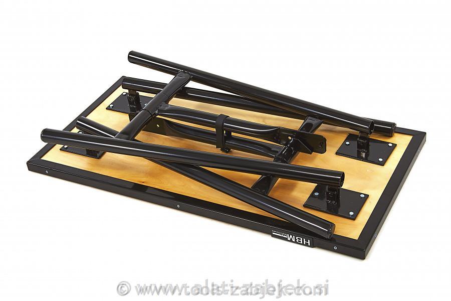 Foldable Workbench with Wooden Top HB