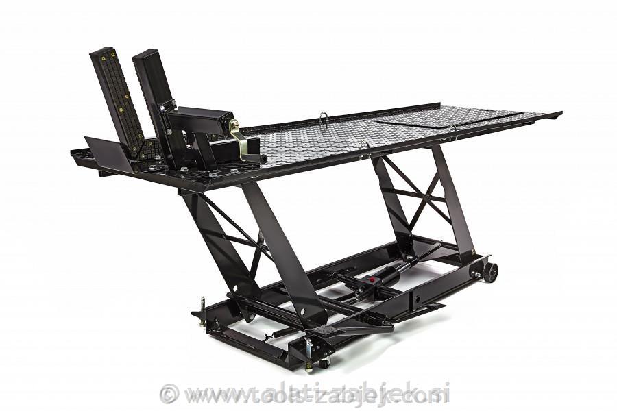 Foot-operated motor lift table 450 HB