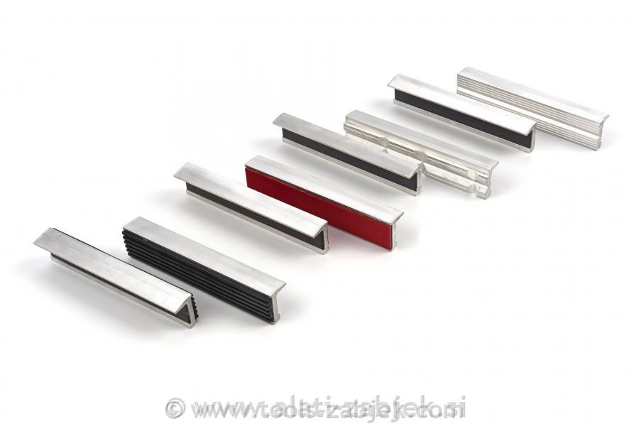 4-piece set of jaws for a 125mm vice HB