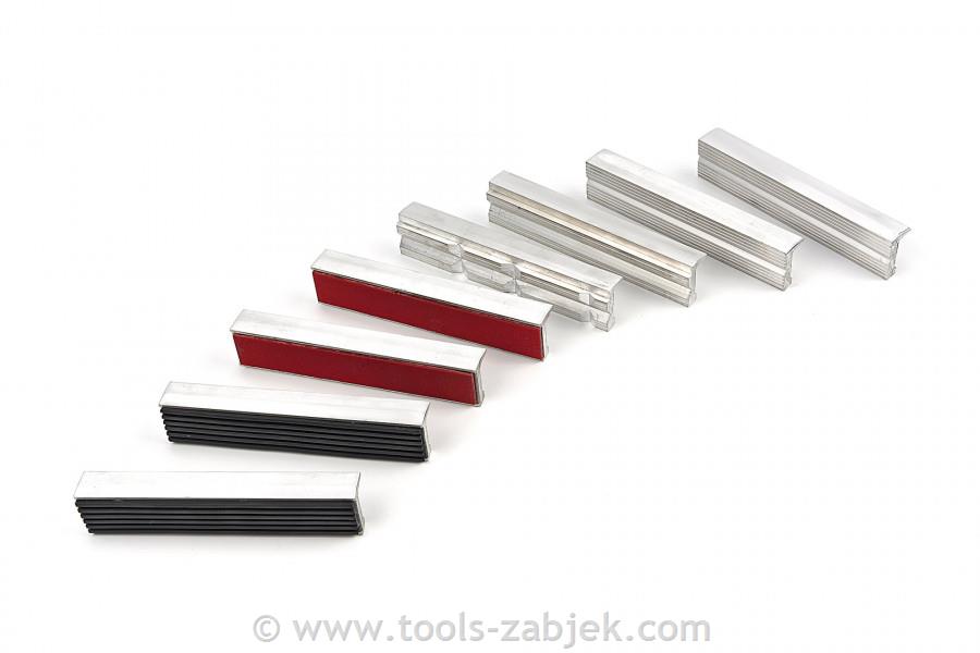 4-piece set of jaws for a 200mm vice HB