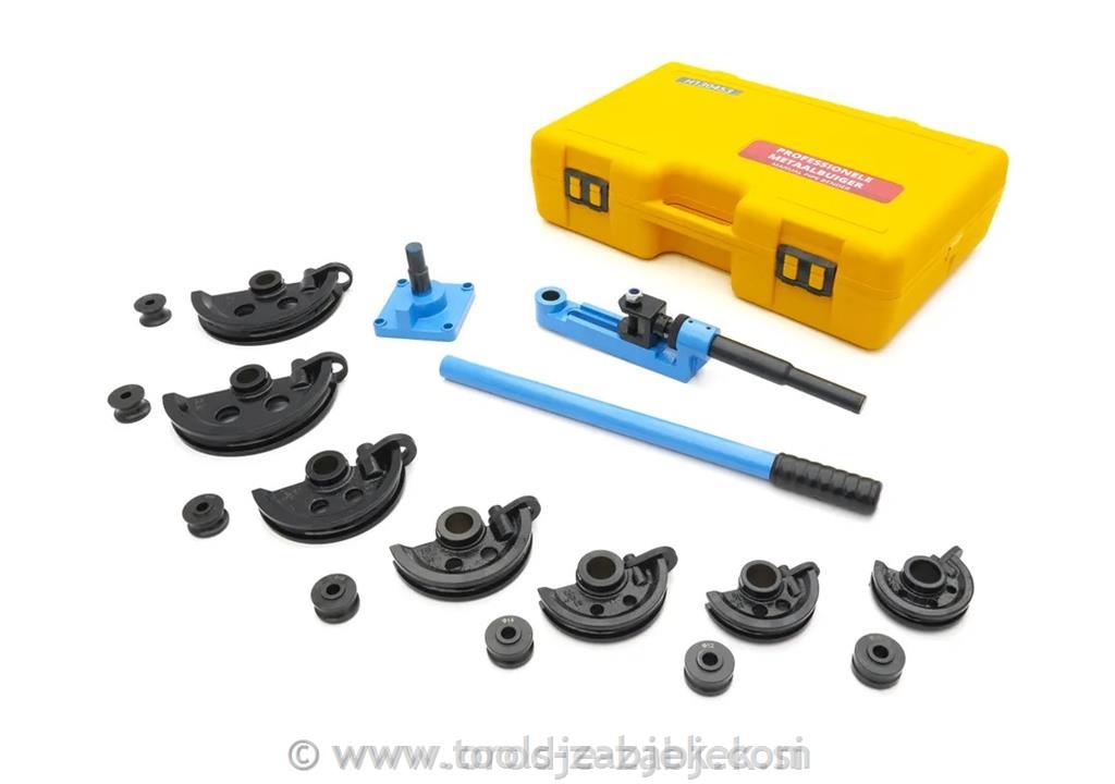 Krivilec kovinskih palic s 7 nastavki, 1 HB