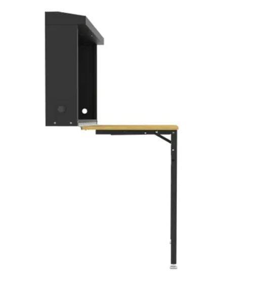 Foldable workbench for wall mounting HB