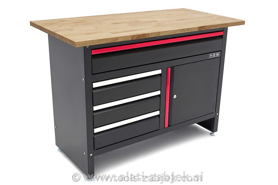 Work table with drawers 120cm HB