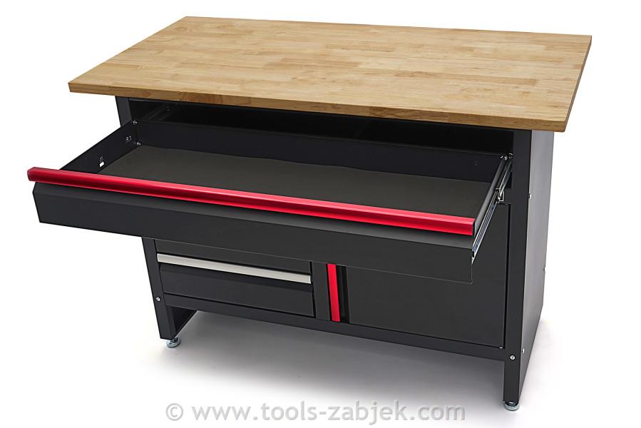 Work table with drawers 120cm HB