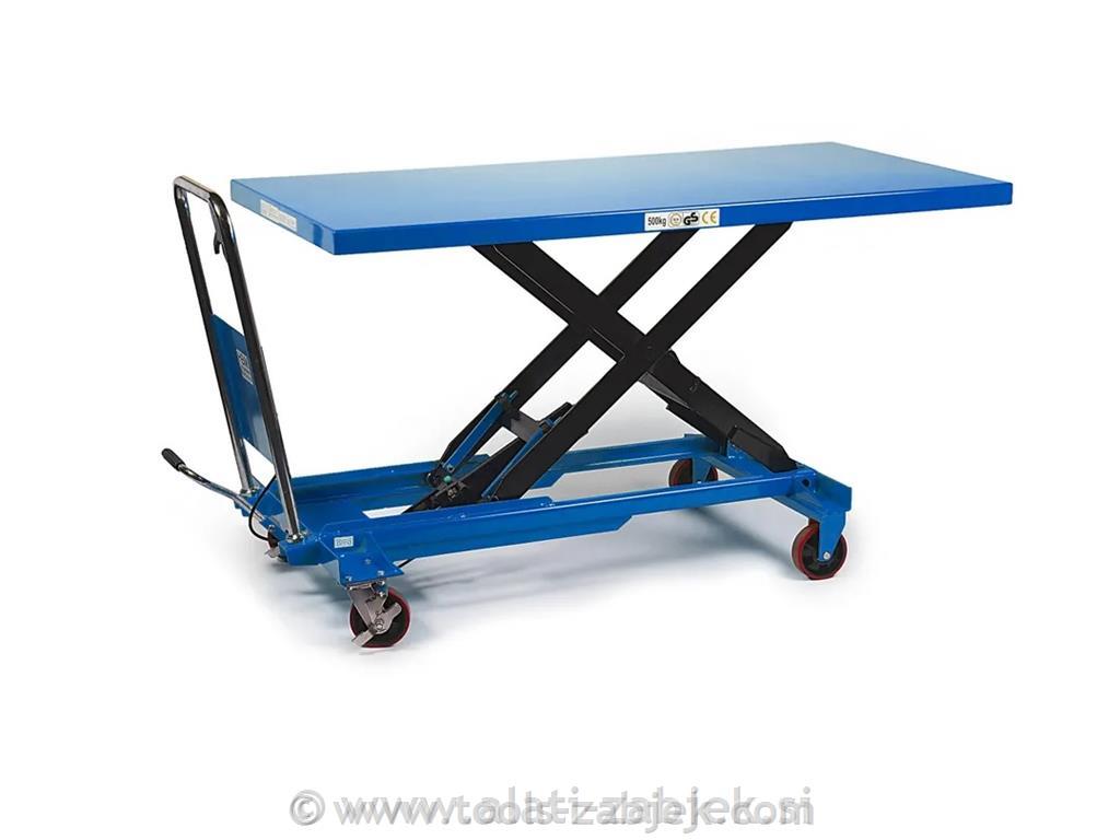 Podalšana dvižna miza 500 kg HBN