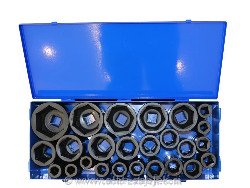 Forged socket wrench set 17-75mm HBN