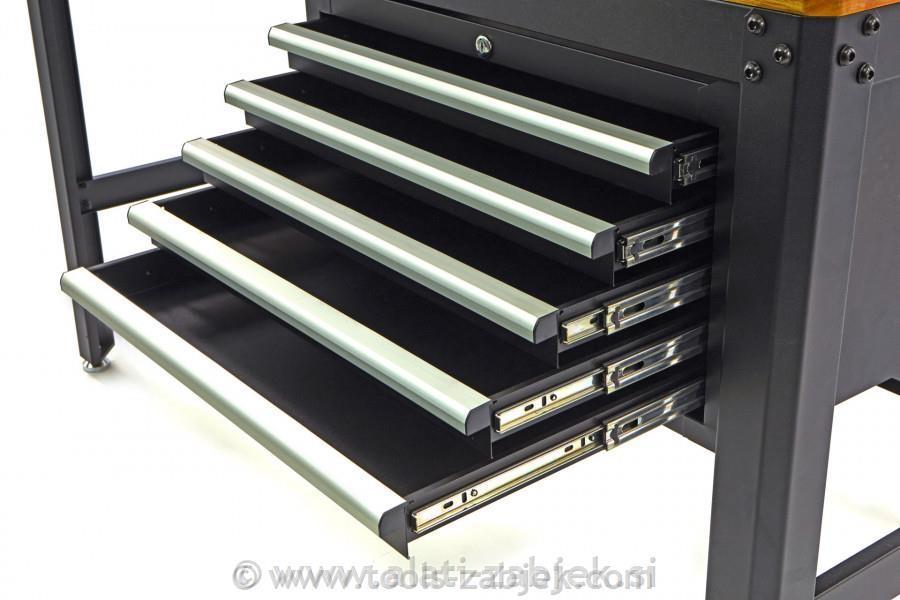 Desk with drawer - BLACK 