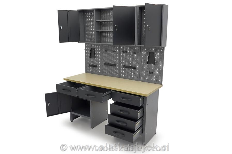 Delovna miza z omaricami HB