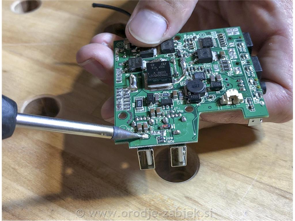 Cordless soldering iron 30W HUBITOOLS